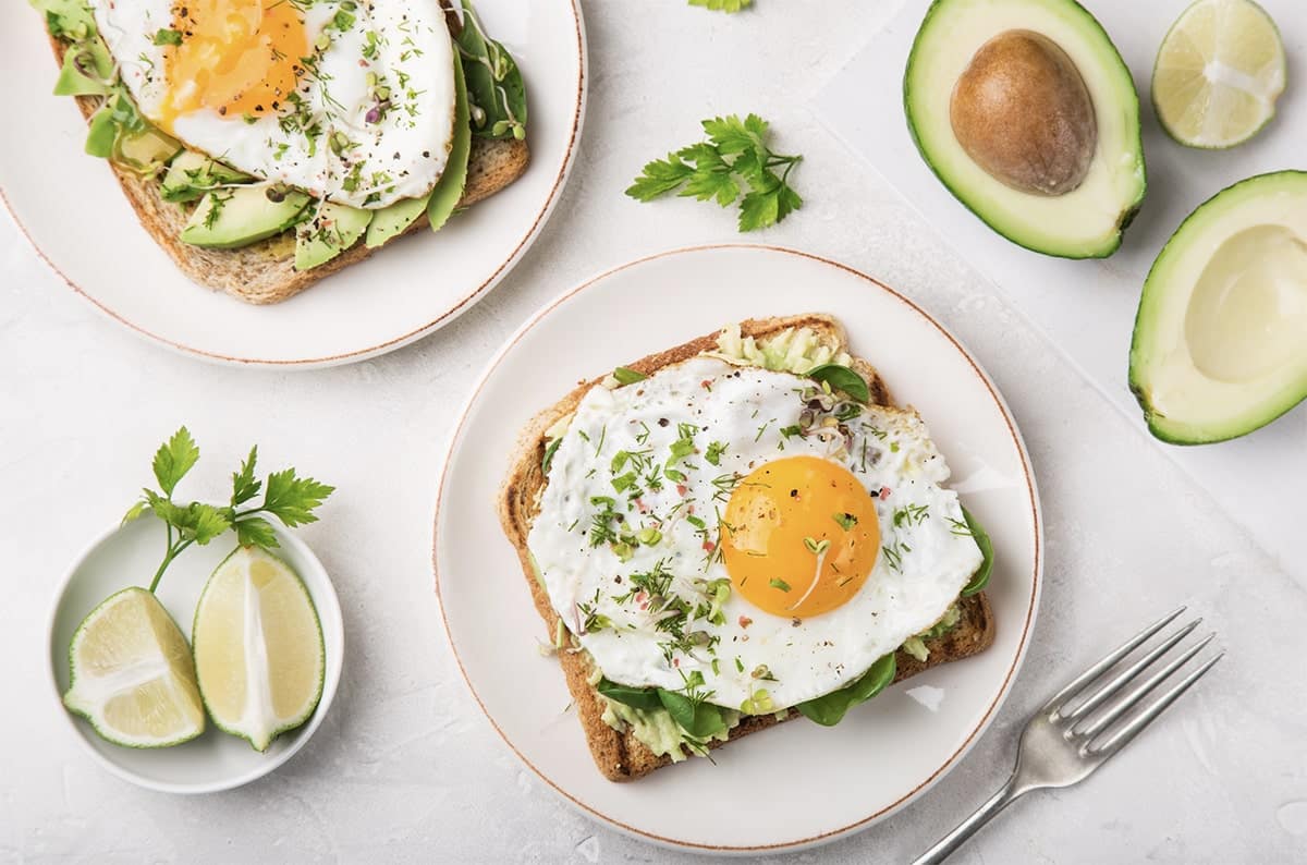 Eggs on Toast with a twist